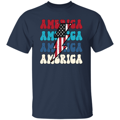 America, Flash America, American Flag, July 4th Unisex T-Shirt