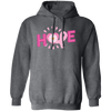 Hope, Please Hope, Pink Ribbon, Aweness, Hopeness Pullover Hoodie