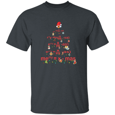 Merry Xmas, Merry Christ-math, Christmas Tree Unisex T-Shirt