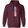 Braap - Motocross Dirt Bike, Enduro Patriotic, American Flag Pullover Hoodie