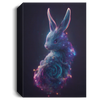 Galaxies Bunny, Spirals In Space, Nebulae In The Shape Of A Rabbit Canvas