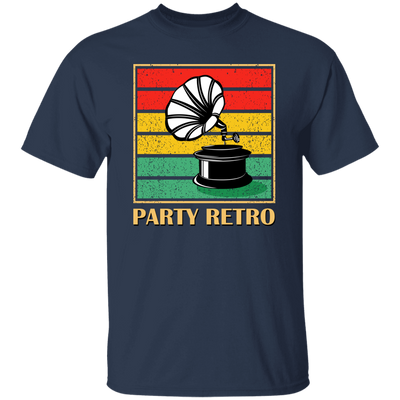 Retro Grammophone, Party Retro, Retro Music Unisex T-Shirt