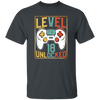 Level 18 Unlocked, Birthday 18th, Video Games Lover, Best 18th Gift Unisex T-Shirt