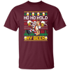 Santa Drinking Beer, Ho Ho Hold, Love Beer, Santa Really Love Beer Unisex T-Shirt