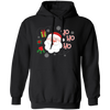 Cute Santa Claus, Ho Ho Ho Santa, Love Funny Santa, Merry Christmas, Trendy Christmas Pullover Hoodie