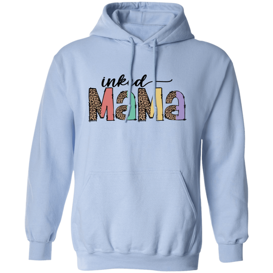 Inked Mama, Leopard Mama, Groovy Mama, Mother's Day Pullover Hoodie