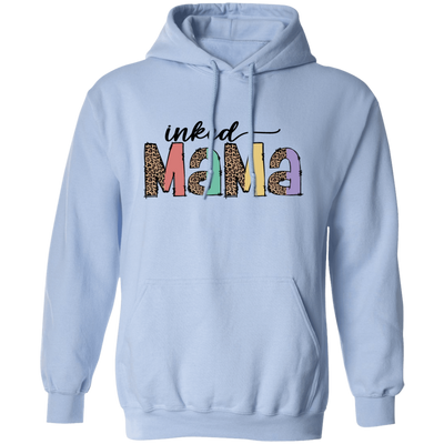 Inked Mama, Leopard Mama, Groovy Mama, Mother's Day Pullover Hoodie