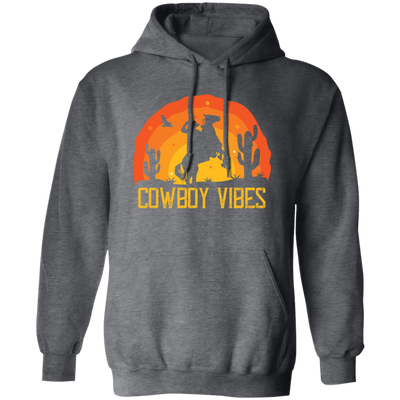 Love Cowboy, Cowboy Design, Cowboy Vibes, Retro Cowboy Pullover Hoodie