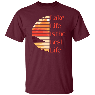 Lake Life Is The Best Life, Love Lake, Retro Lake Unisex T-Shirt