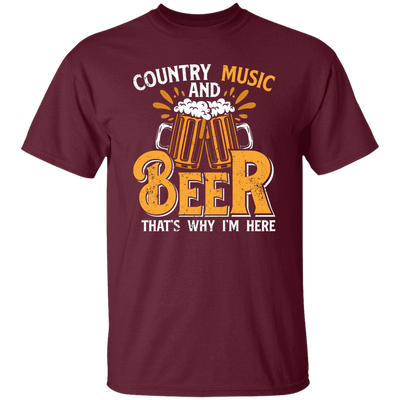 Country Music And Beer, Craft Beer, Best Beer Ever Unisex T-Shirt