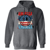 America, American Smiley, Smile Icon, America Smile Pullover Hoodie