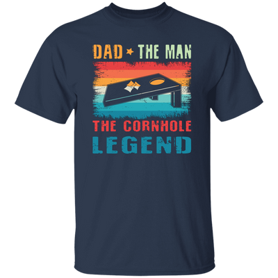 Retro Dad, The Man, The Cornhole Legend, Retro Cornhole Unisex T-Shirt