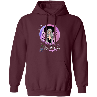 Beware, Mystery Girl, Love The Moon And Stars, Blink Background Pullover Hoodie