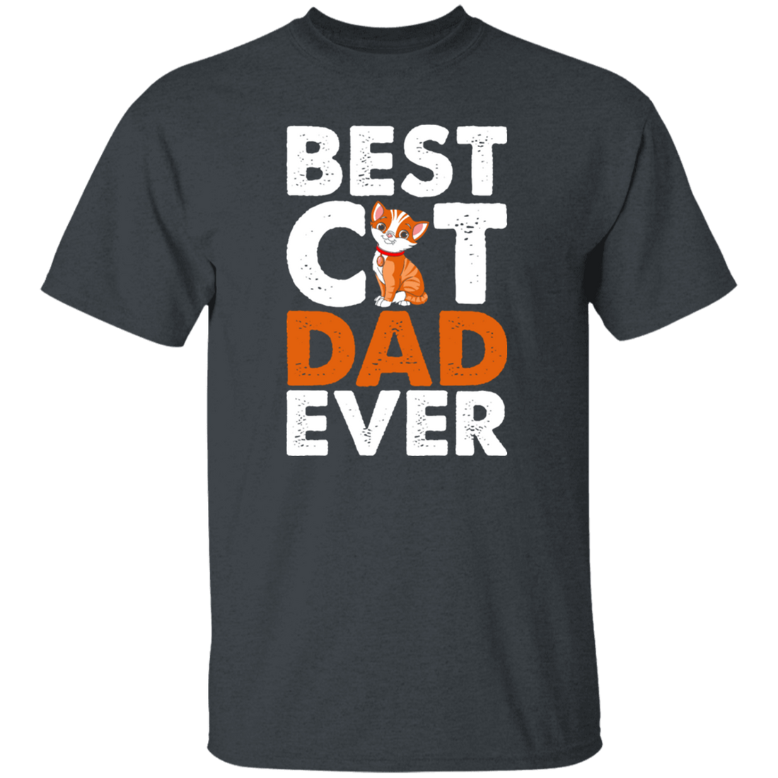 Dad Cat Lover, Best Cat Dad Ever, Best Cute Cat, Love Kitten Gift Unisex T-Shirt