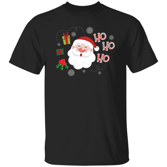 Cute Santa Claus, Ho Ho Ho Santa, Love Funny Santa, Merry Christmas, Trendy Christmas Unisex T-Shirt