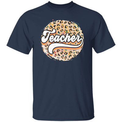 Teacher, Leopard Teacher, Baseball, Leopard Baseball Unisex T-Shirt