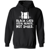 Black Cats Steal Hearts, Not Souls, Love Cute Cat, Best Cat Gift Pullover Hoodie