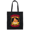 Funny Chicken Quote, Hilarious Chicken Lover Gift Canvas Tote Bag