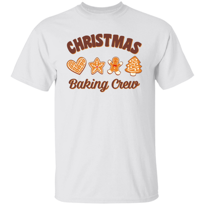 Christmas Baking Crew, Gingerbread Crew, Set Of Gingerbread, Merry Christmas, Trendy Christmas Unisex T-Shirt