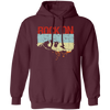 Rock On, Love Rock Gift, Best Retro Rock, Climb On Retro Rock Gift Pullover Hoodie