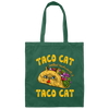 Taco Cat, Spelled Backwards Is Taco Cat Canvas Tote Bag