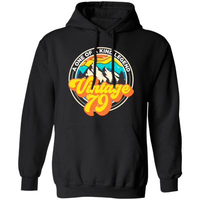 Birthday 1979, Retro 1979 Gift, Vintage 1979, Mountain Lover Gift Pullover Hoodie