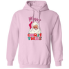 Cute Santa, Pinky Santa, Glance Santa Claus, Santa Face, Merry Christmas, Trendy Christmas Pullover Hoodie