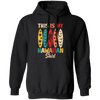 This Is My Hawaiian Shirt, Retro Surfing, Surf On Hawaii Pullover Hoodie