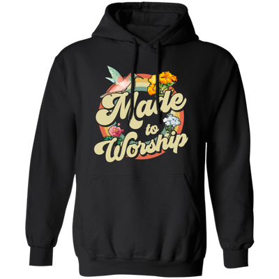 Made To Worship, Women Christian Religious, Believe In Christ Pullover Hoodie