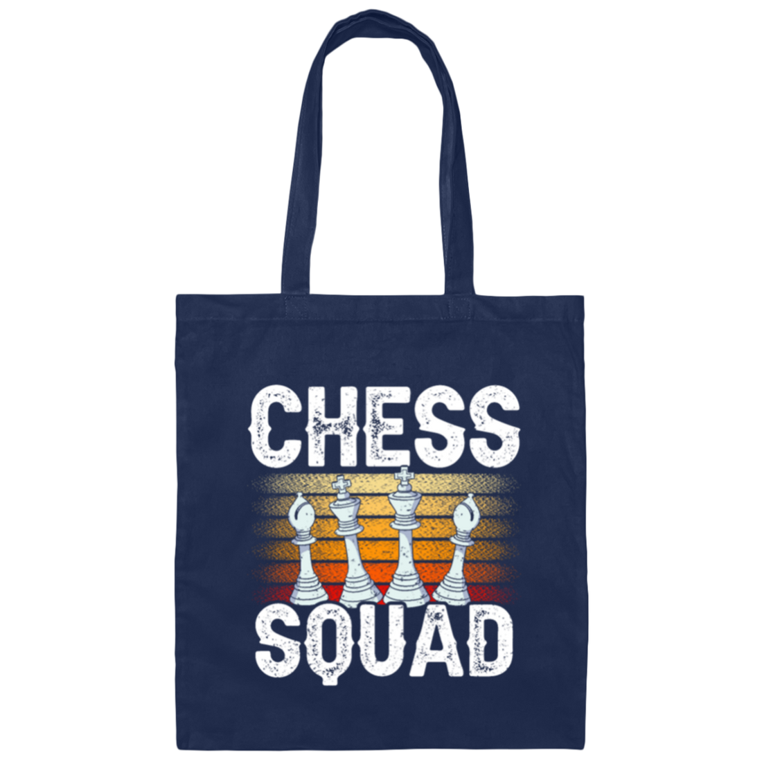 Squad In Sport, Chess Squad Gift, Intelligent Sport, Hobby Player Lover Match Gift Canvas Tote Bag