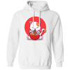 Cat Ramen, Love Ramen, Cat Eat Japanese Noodles Pullover Hoodie