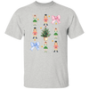 Nutcracker Xmas, Coquette Ribbon, Preppy Christmas Christmas Unisex T-Shirt