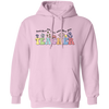 Teach Them, Love Them, Watch Them Grow, Groovy Teacher Pullover Hoodie