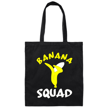 Dabbing Banana Squad, Vegan Food, Fruit Healthy, Lovely Banana Canvas Tote Bag