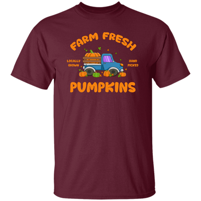 Farm Fresh Pumpkins, Love Thanksgiving, Fall Season, Vegetable Truck Unisex T-Shirt