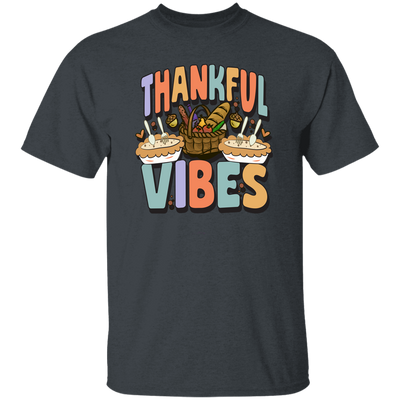 Thankful Vibes, Thanksgiving Day, Fall Vibes, Autumn Unisex T-Shirt