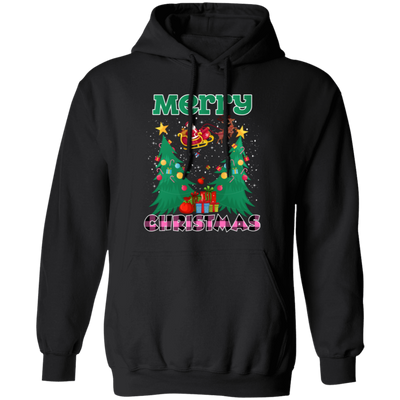 Santa Claus With Reindeer, Cute Santa Claus, Santa I Flying, Merry Christmas, Trendy Christmas Pullover Hoodie