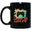 Level 35 Complete, Vintage 35th Wedding, Anniversary 35th, Best 35th Gift Black Mug