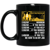 Entrepreneur Hourly Rate, Funny Entrepreneur, Best Of Entrepreneur Black Mug