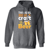 This Girl Love Craft Beer, Beer Lover, Retro Beer Pullover Hoodie