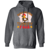 Digesting Turkey Face, Turkey_s Day, Thanksgiving Chicken Pullover Hoodie