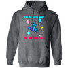 Astronaut In Space Shuttle Rocket, Galaxy Orbit Saturn, Love Galaxy Pullover Hoodie