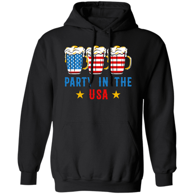 Party In The USA, American Party, American Beer Pullover Hoodie