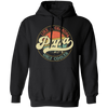 Like A Grandpa Papa, Only Cooler, Retro Cool Grandpa Pullover Hoodie