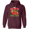 Feeling Berry Good, Feel Very Good, Cute Berry, Merry Christmas, Trendy Christmas Pullover Hoodie