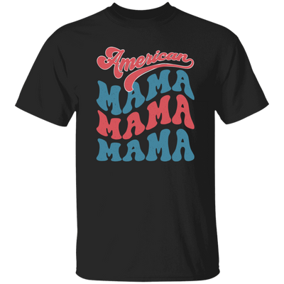 Retro Mama, American Mama, Mother America, Mommy Unisex T-Shirt