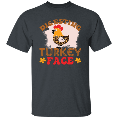 Digesting Turkey Face, Turkey_s Day, Thanksgiving Chicken Unisex T-Shirt