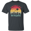 Sometimes I Wet My Plants, Retro Wet My Plants, Plant Lover Unisex T-Shirt