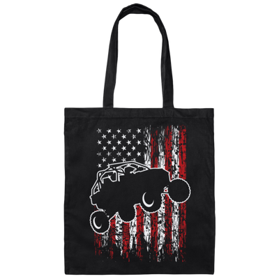 USA UTV RZR Racing, Offroad, American Racing Boy Canvas Tote Bag