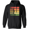 Retro Gary, I_m Gary Doing Gary Things Pullover Hoodie